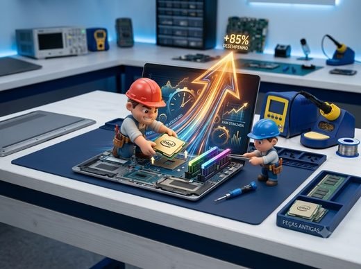 Upgrade de memória e SSD